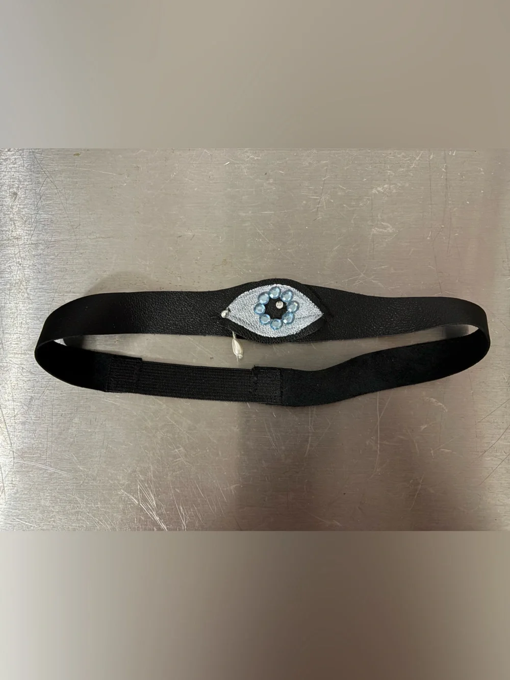 Cyclops head band original handmade real leather